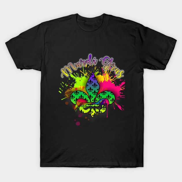 Beads and Bling It_s a Mardi Gras Thing - Mardi Gras T-Shirt by alaarasho